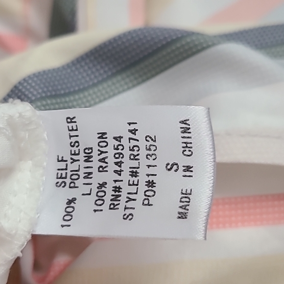 Samana Stripe Ruffle Romper - Picture 9 of 10